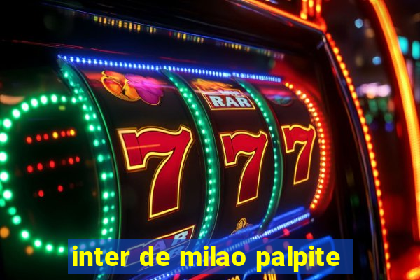 inter de milao palpite